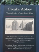 Creake Abbey Notice Board
(Photo © Pat Powditch)